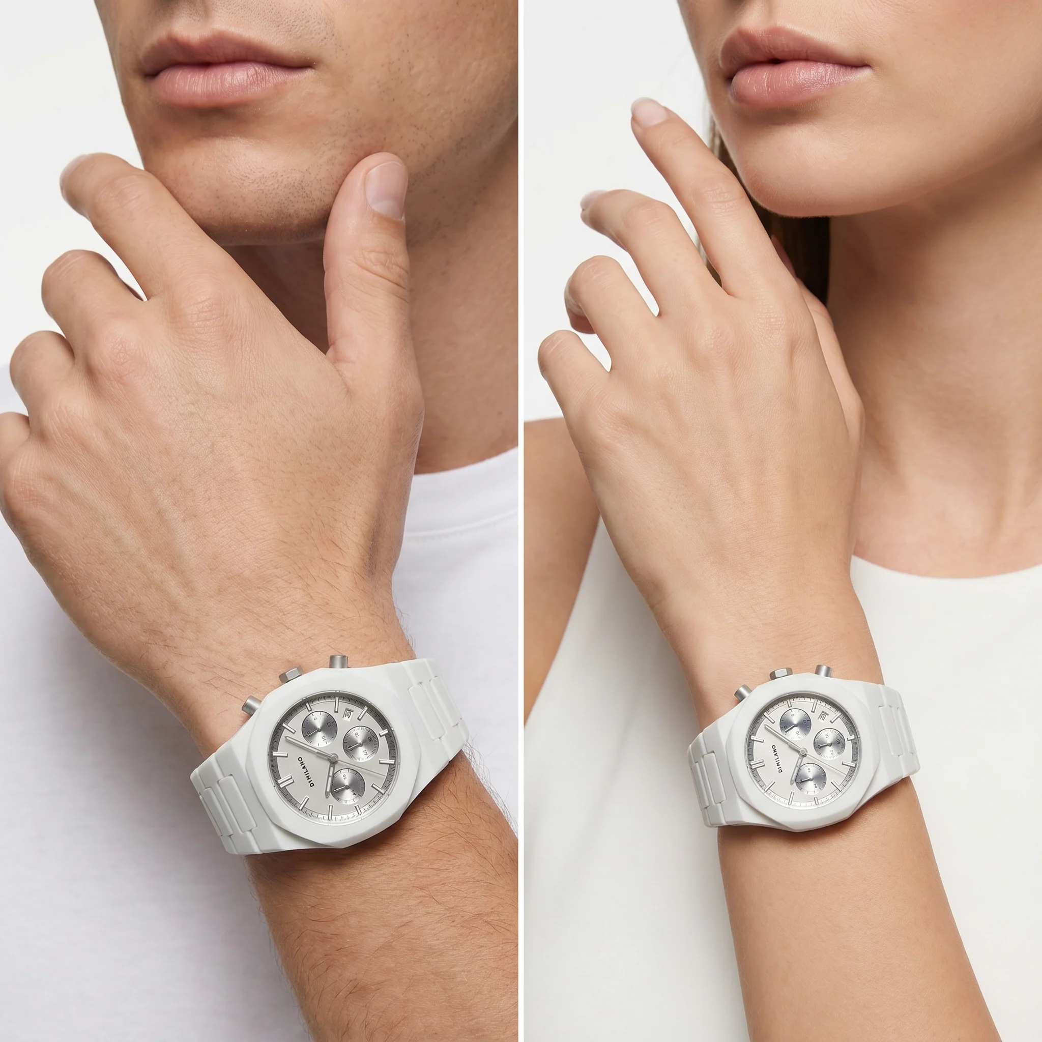 Unisex Polychrono Grey Watch - Image 2