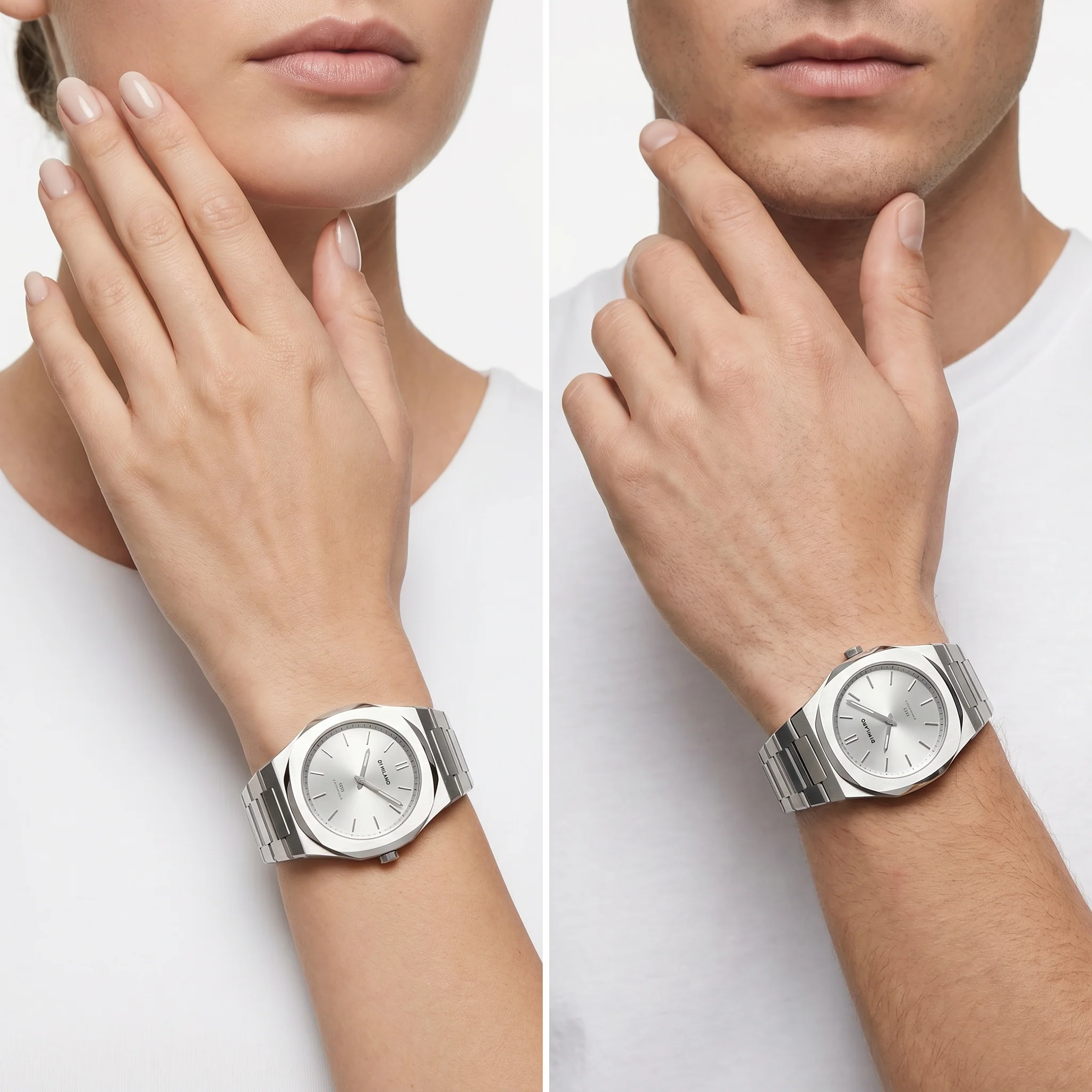 Unisex Silver Mellow Watch - Image 2