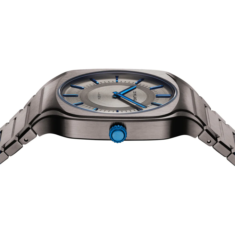Unisex Square Grey Watch - Image 4
