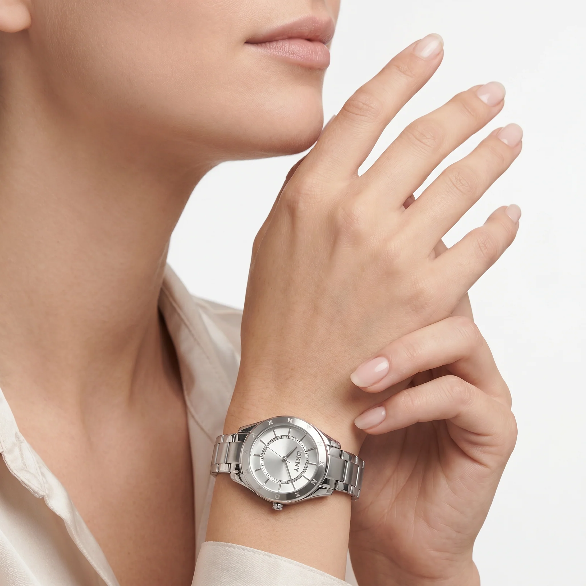 Women Chambers Sport Silver Watch - Image 2
