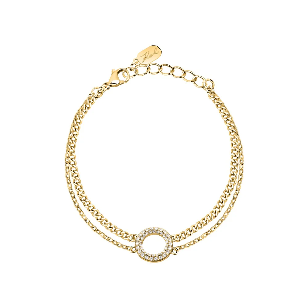 Women Crystals Gold Bracelet - Image 2