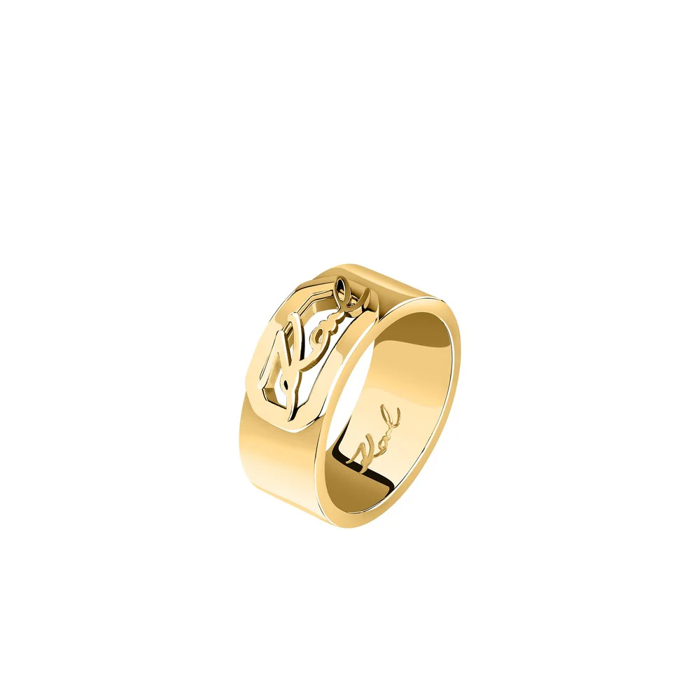 Women Crystals Gold Ring - Image 2