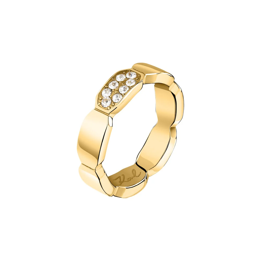 Women Crystals Gold Ring - Image 2