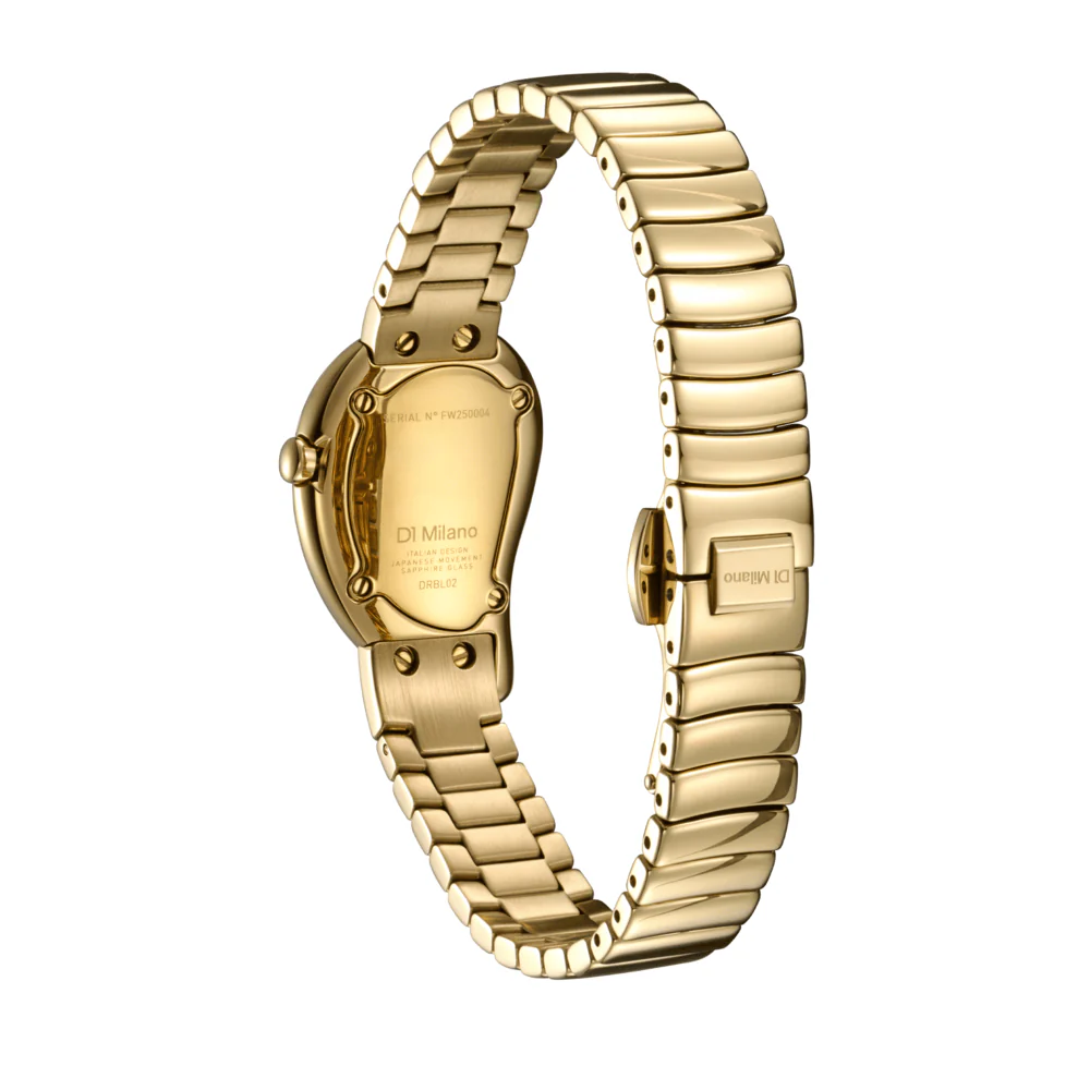 Women Drop Essence Golden Watch - Image 5