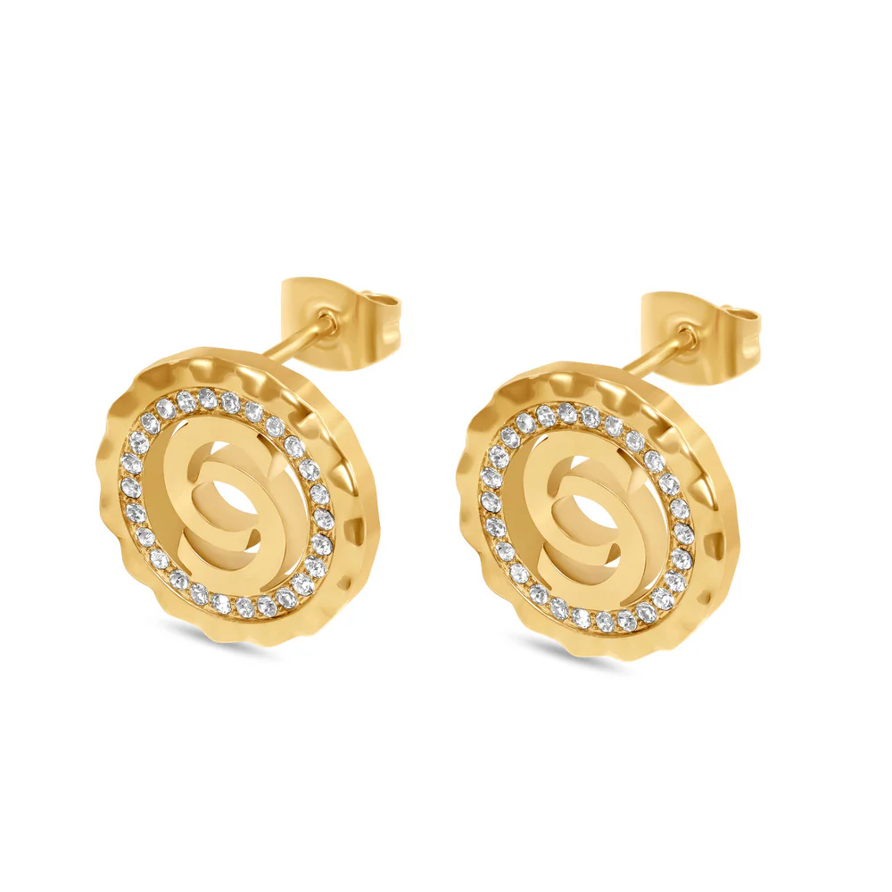 Women Fiora Gold Earring - Image 3
