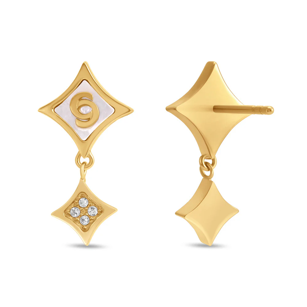 Women Francesca Gold Earring - Image 4