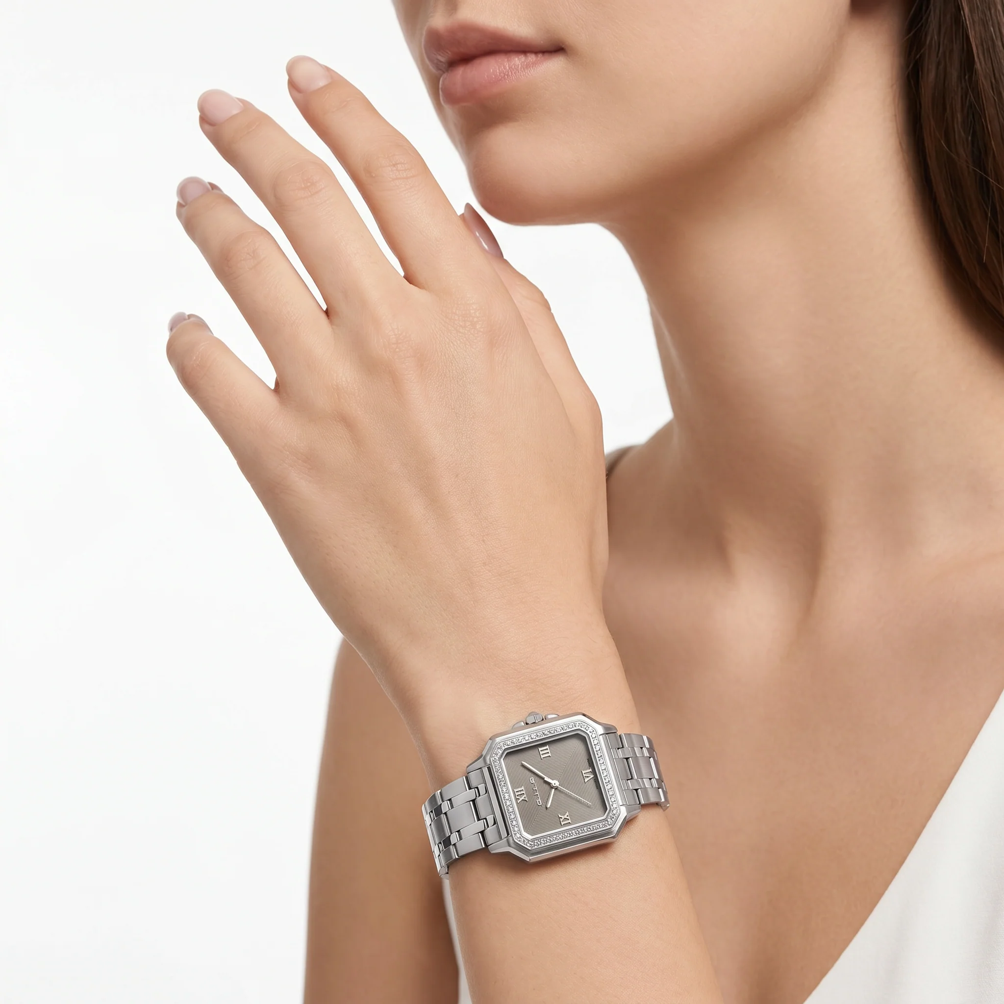 Women Grey Watch - Image 2