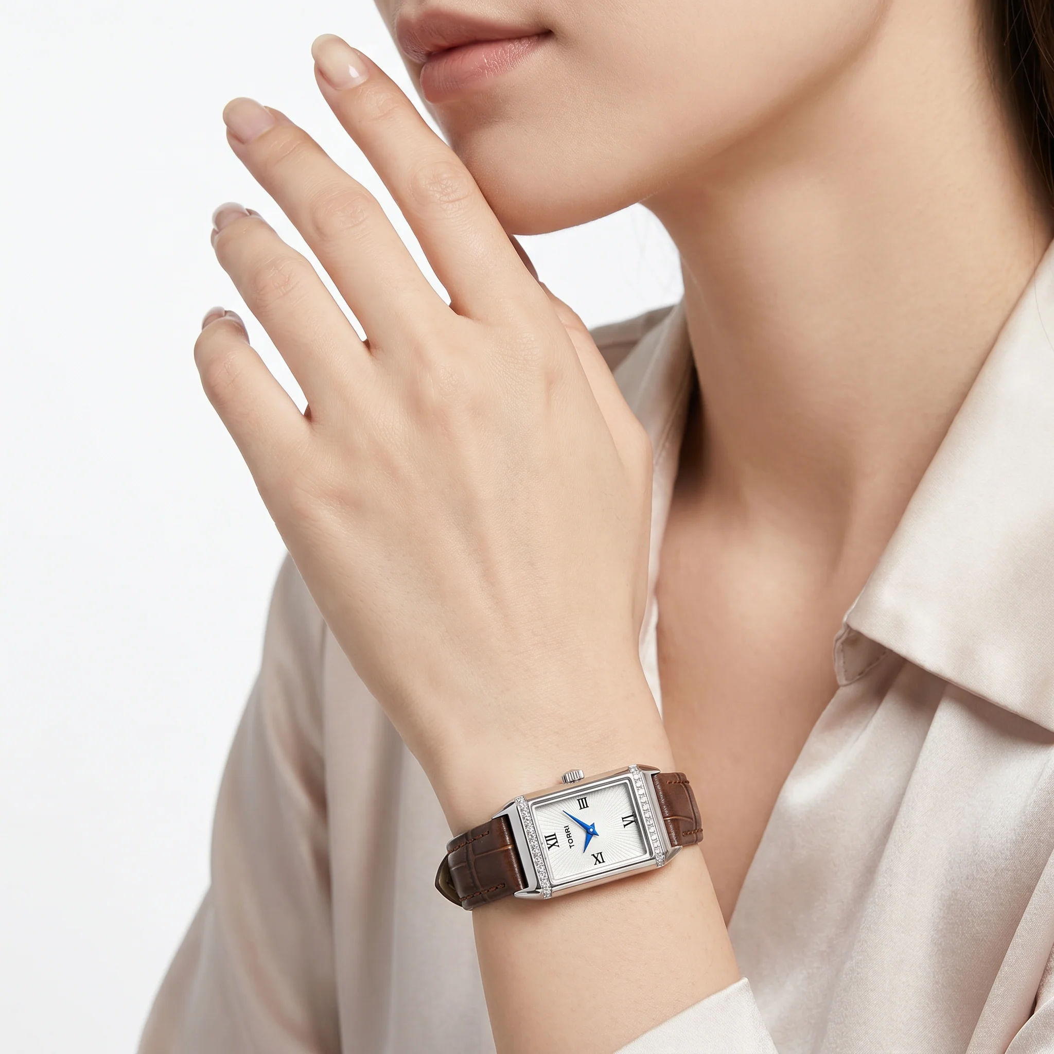 Women Leandro Brown Watch - Image 2