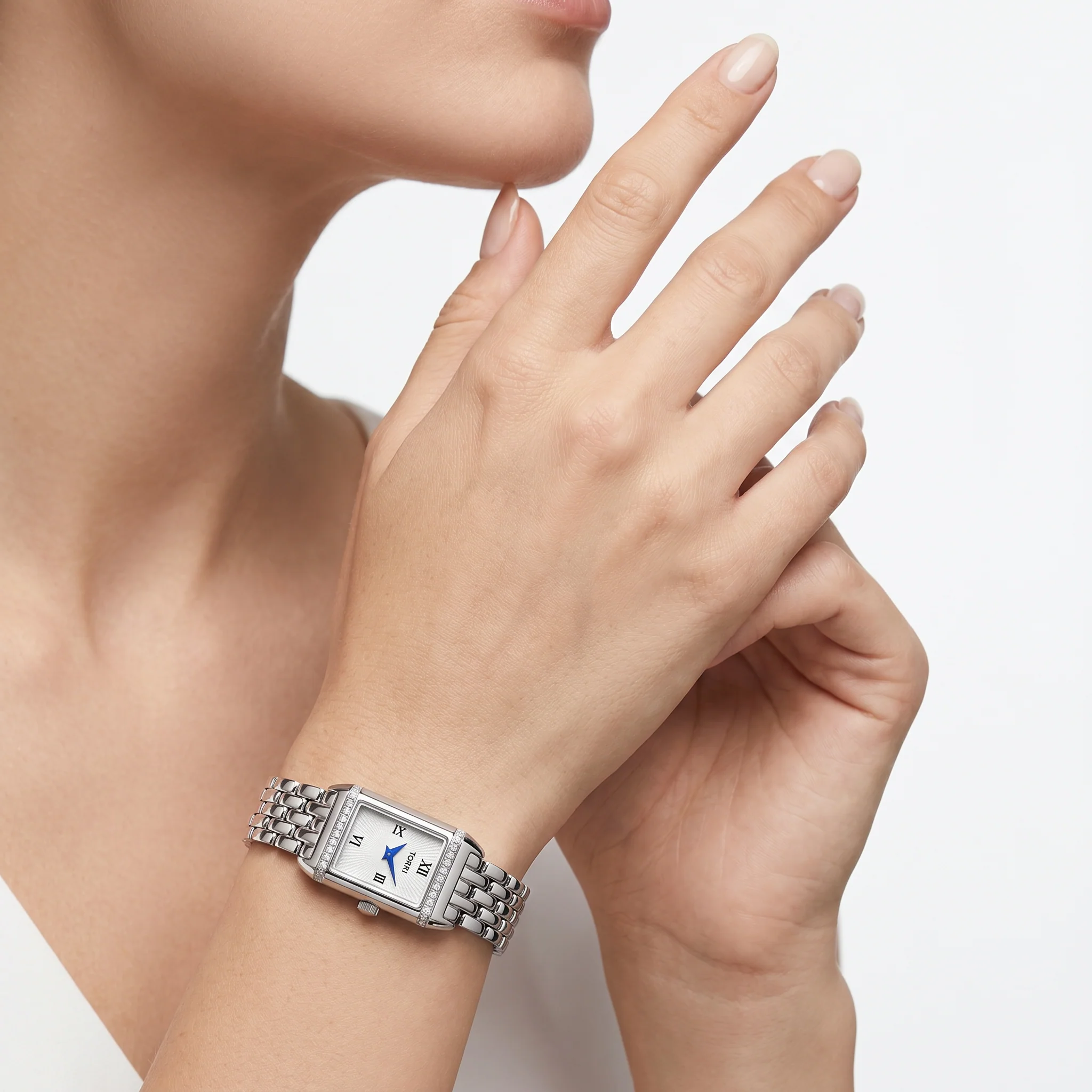 Women Leandro Silver Watch - Image 2