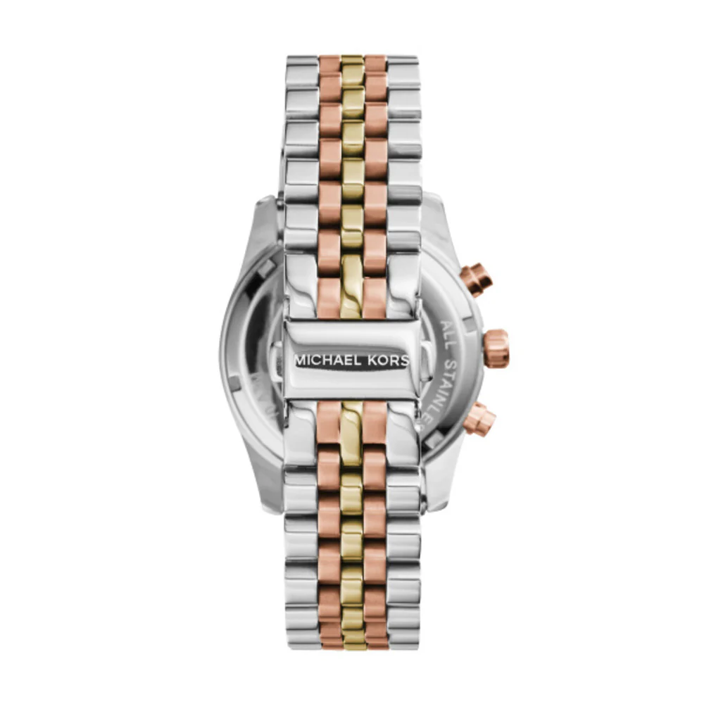 Women Lexington Tri-Tone Watch - Image 4