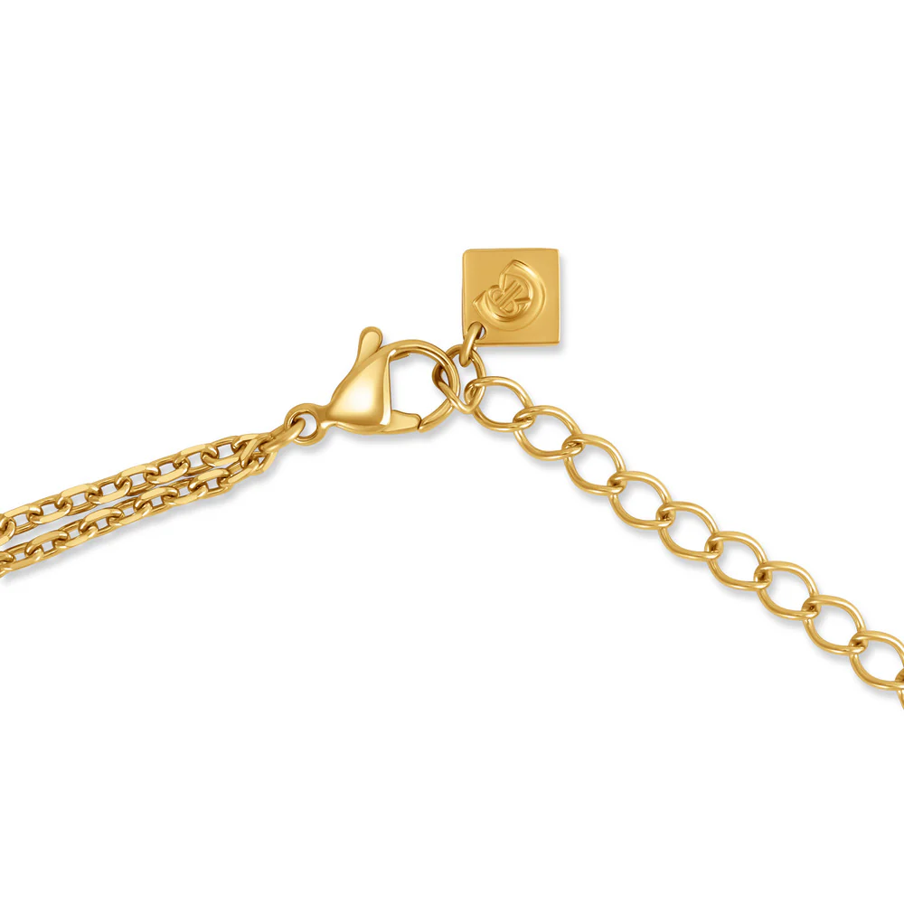 Women Luciana Gold Necklace - Image 4