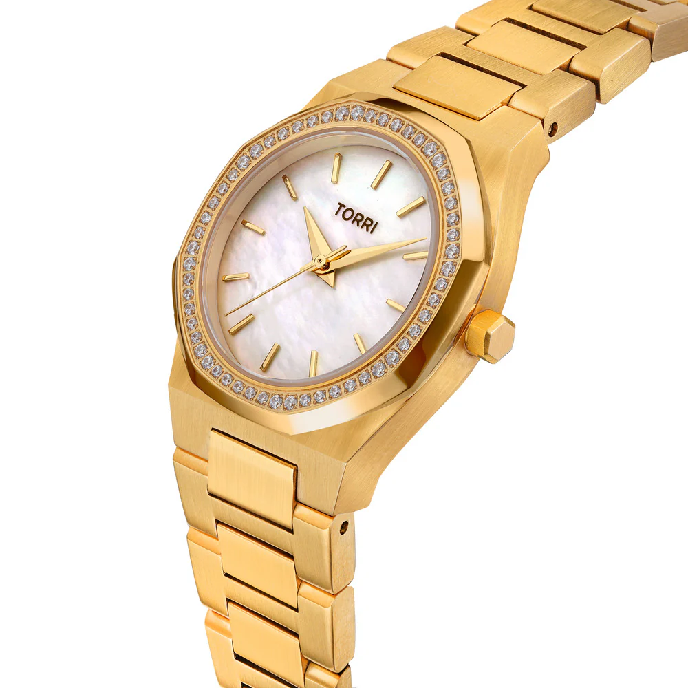 Women Matteo Golden Watch - Image 3