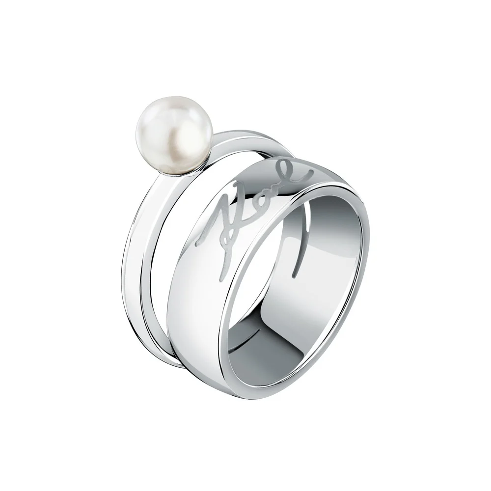 Women Pearl Silver Ring - Image 2