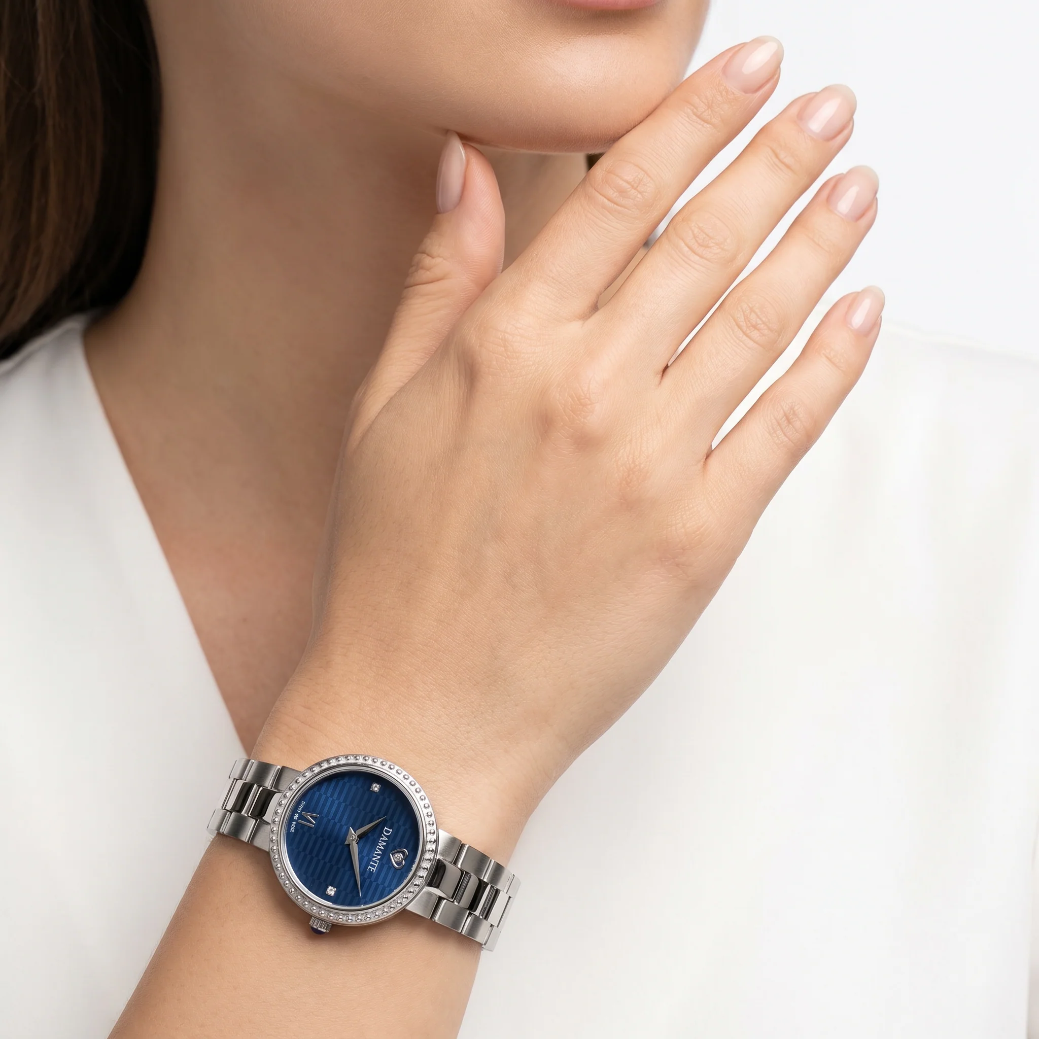 Women Precious Silver Watch - Image 2