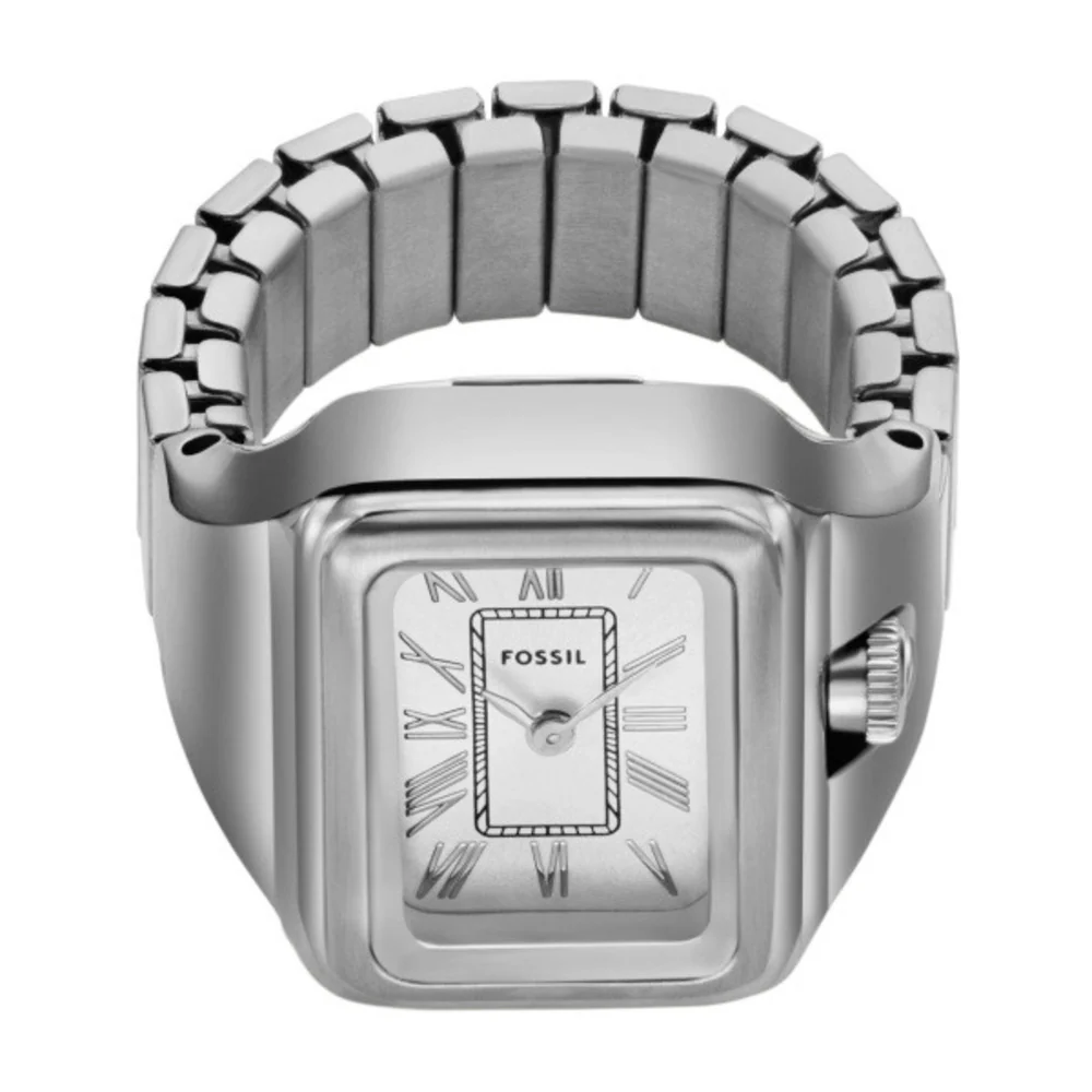 Women Raquel Silver Ring Watch - Image 4