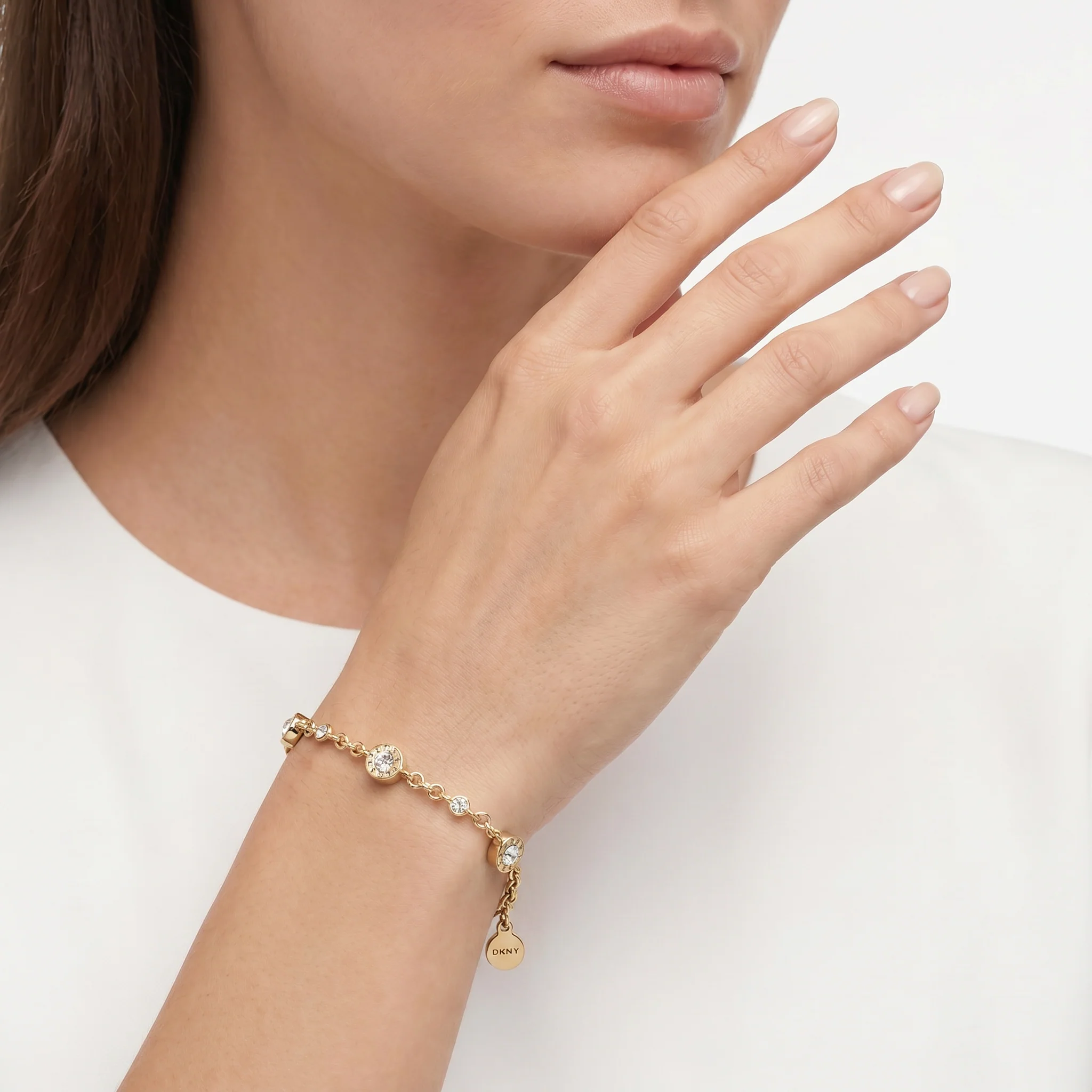 Women Rivet Logo Bracelet - Image 5