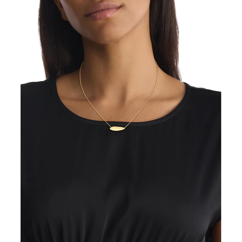 Women Sculpted Necklace - Image 4