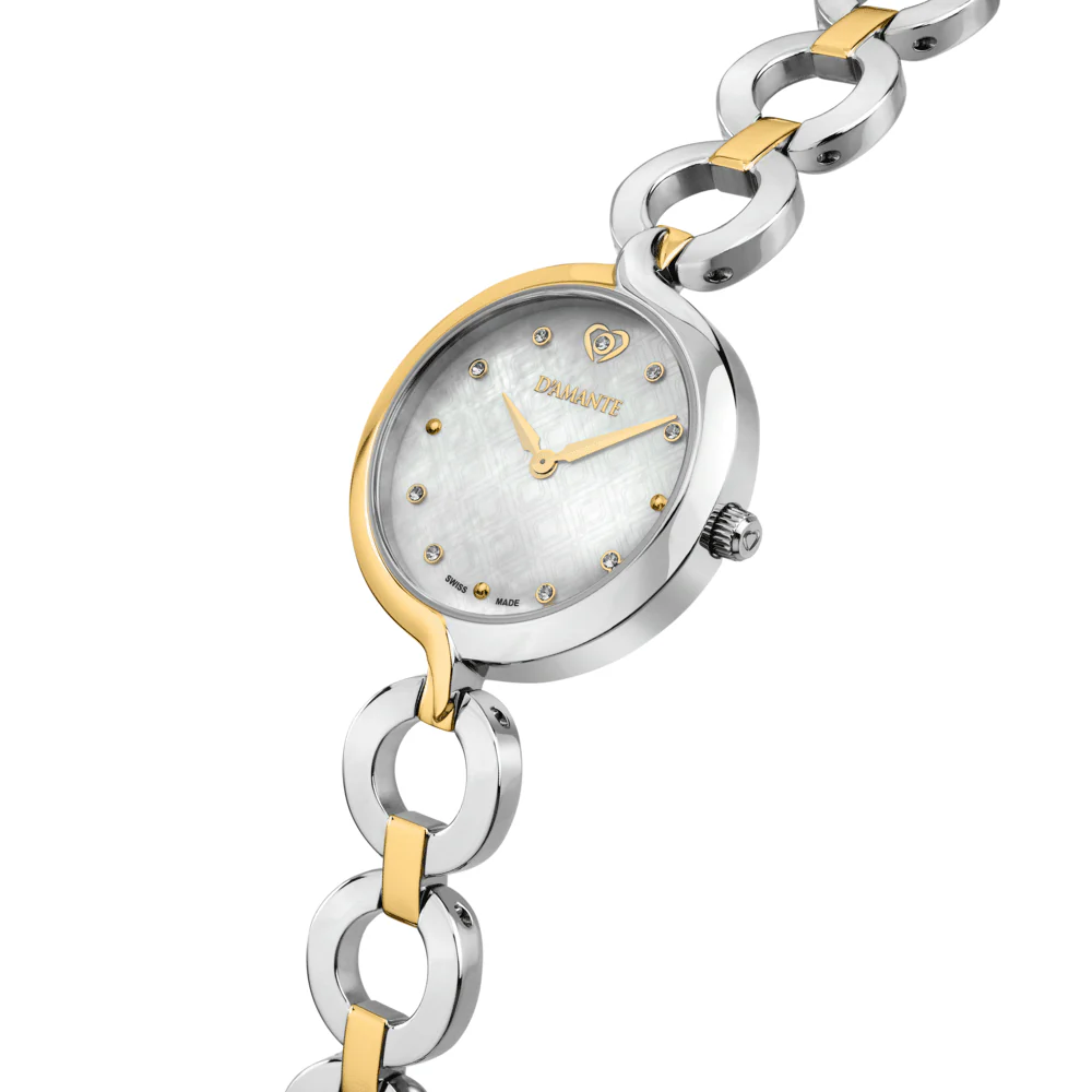 Women Sinuous Golden Watch - Image 3