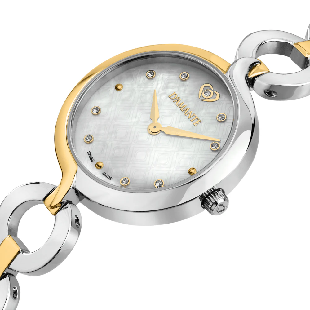 Women Sinuous Golden Watch - Image 4