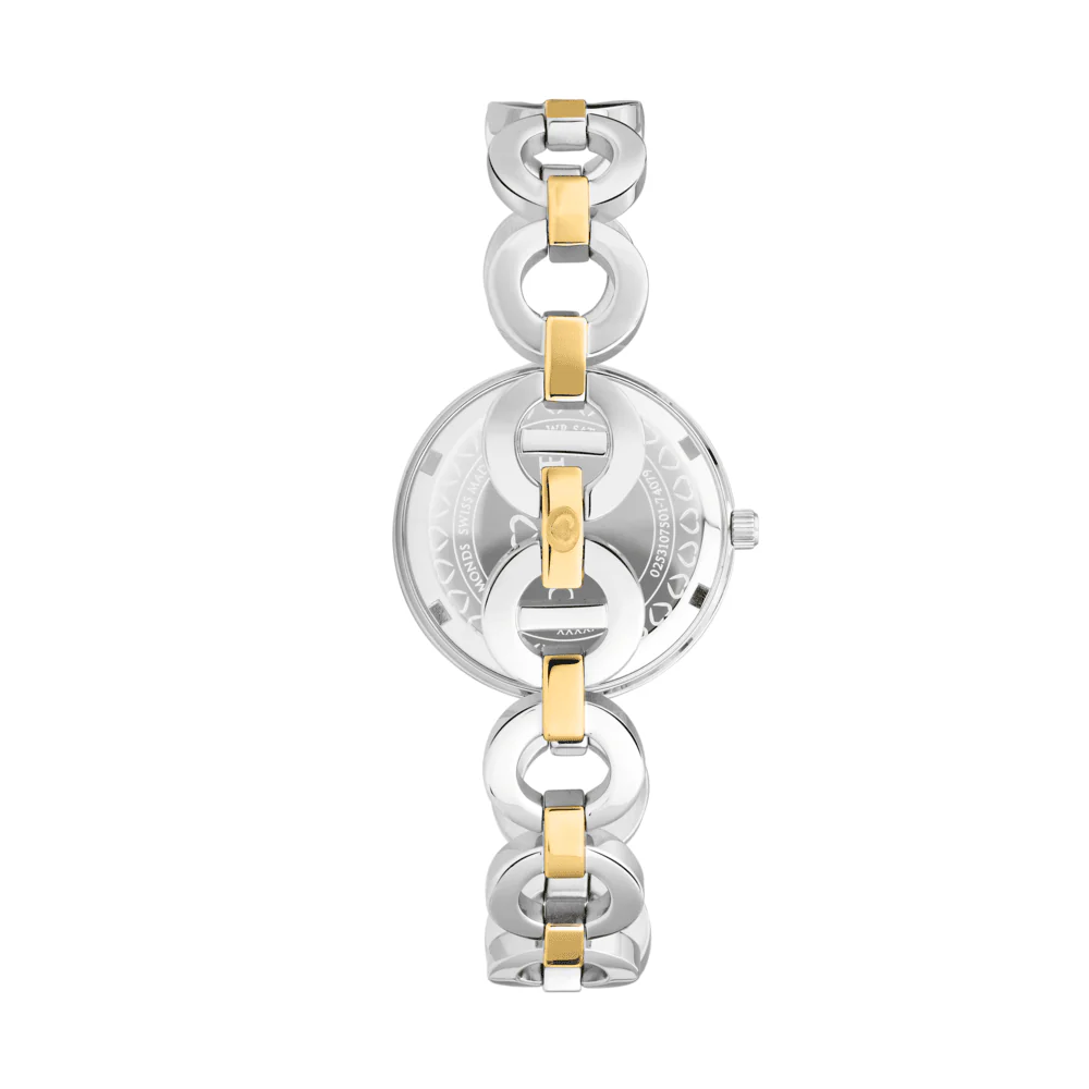 Women Sinuous Golden Watch - Image 6