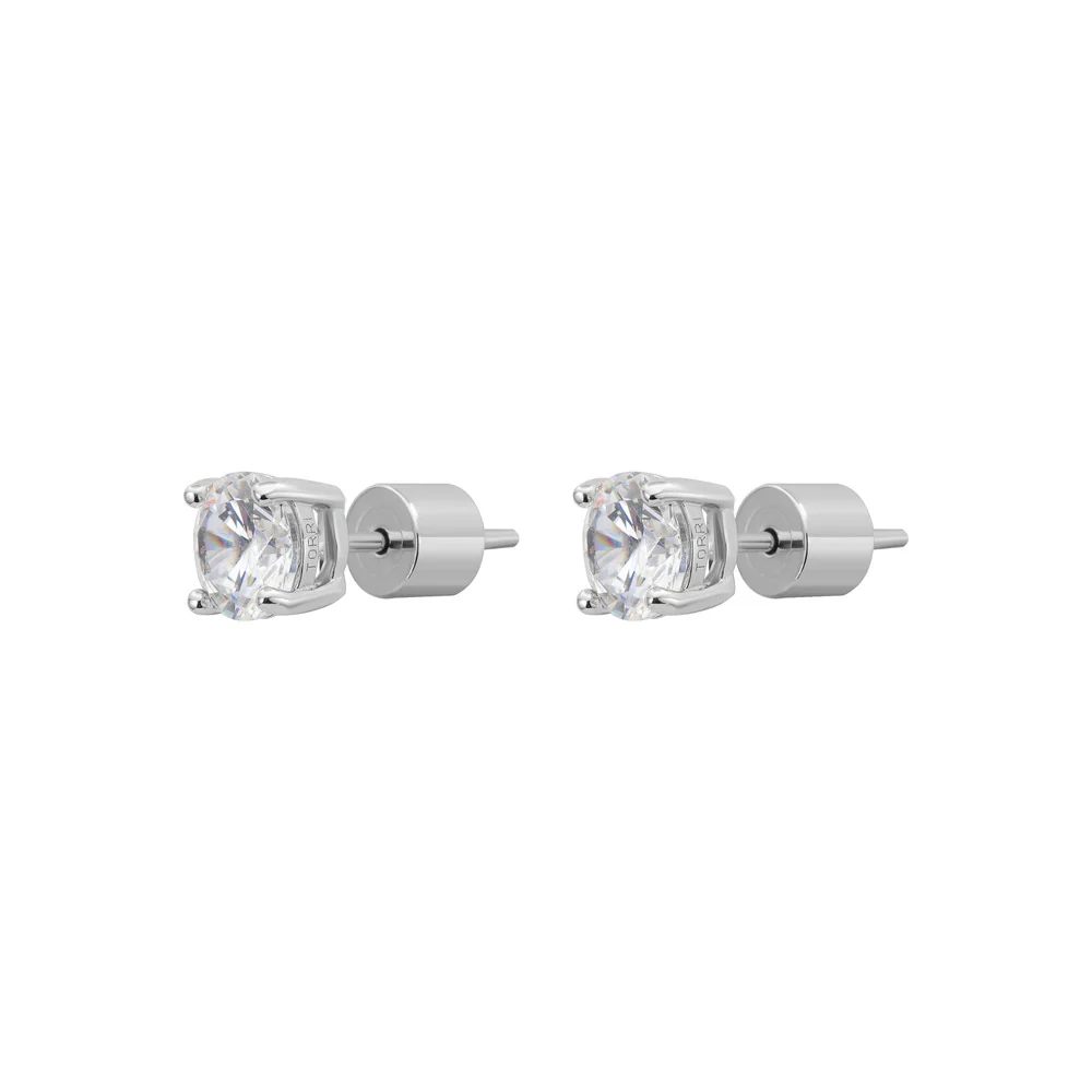 Women Solitaire Crystal Earring - Image 3