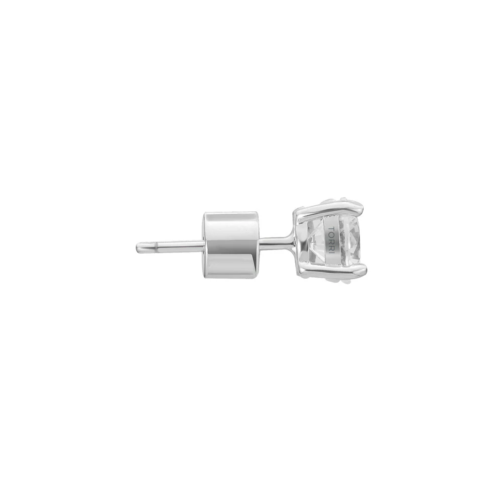 Women Solitaire Crystal Earring - Image 4