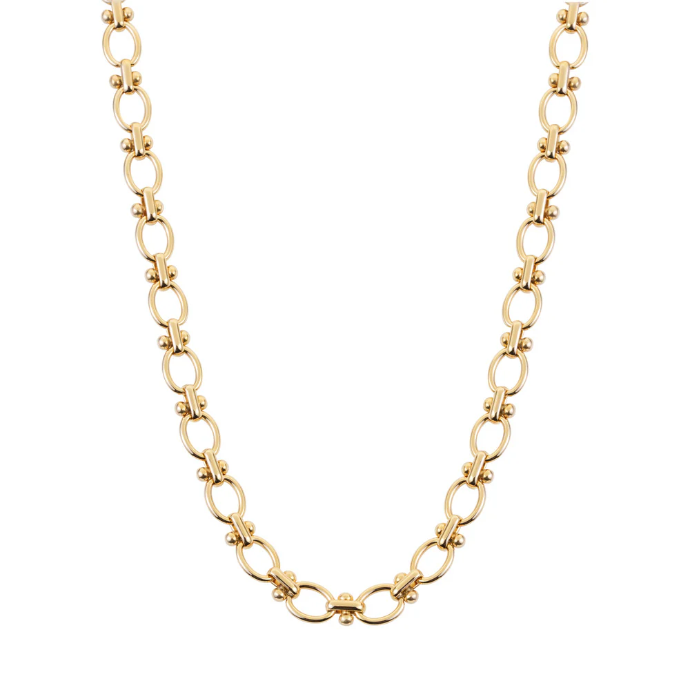 Women Sylvia Golden Necklace - Image 3