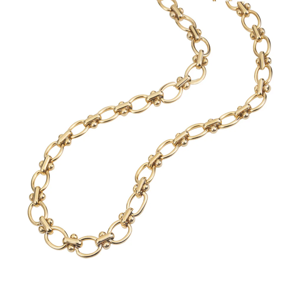 Women Sylvia Golden Necklace - Image 4
