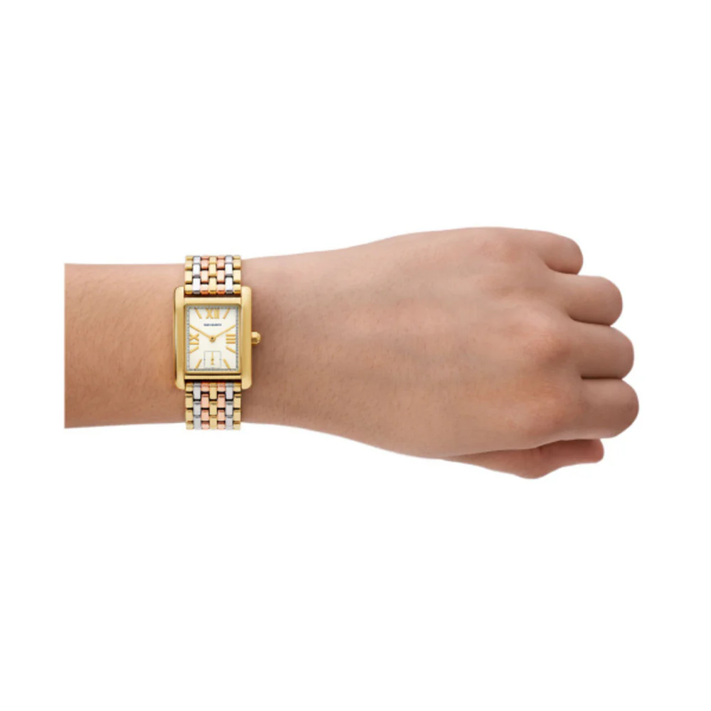 Women The Eleanor Cream Watch - Image 4