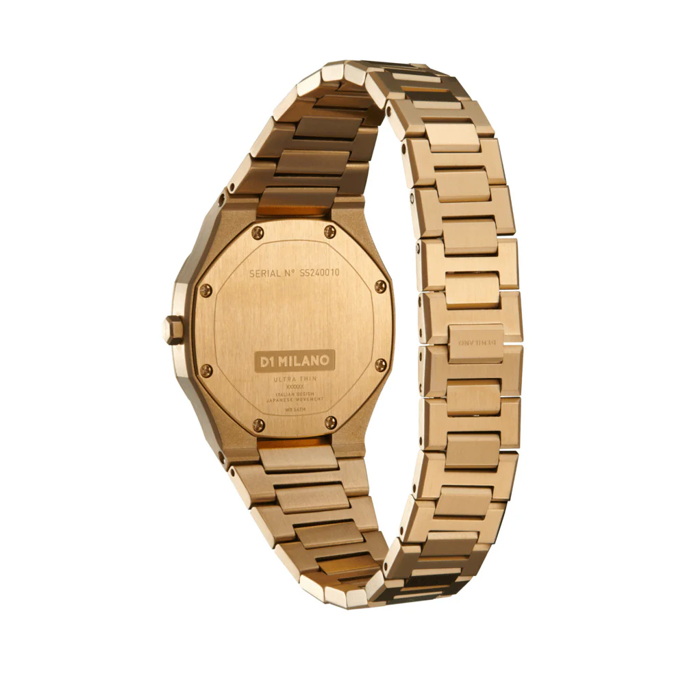 Women Ultra Thin Golden Watch - Image 5