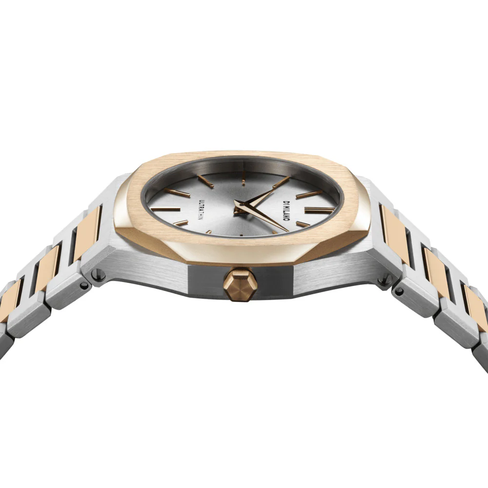 Women Ultra Thin Two Tone Watch - Image 4