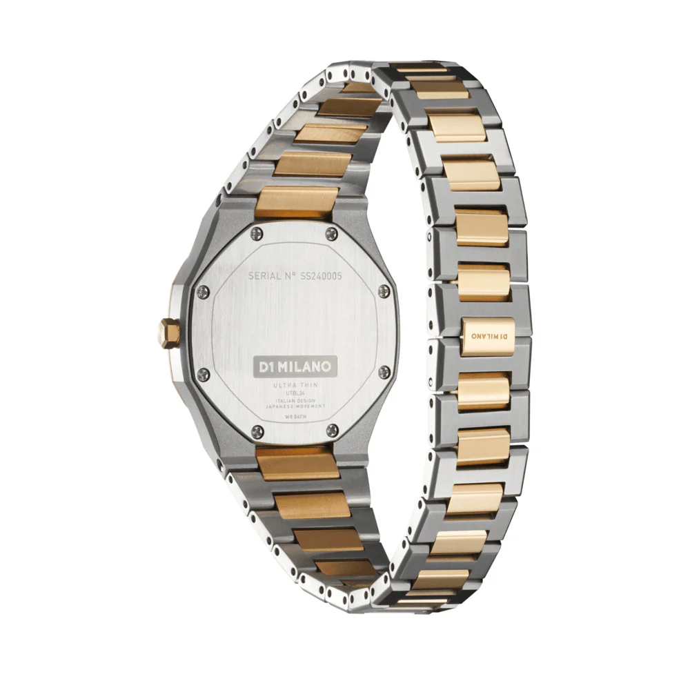 Women Ultra Thin Two Tone Watch - Image 5