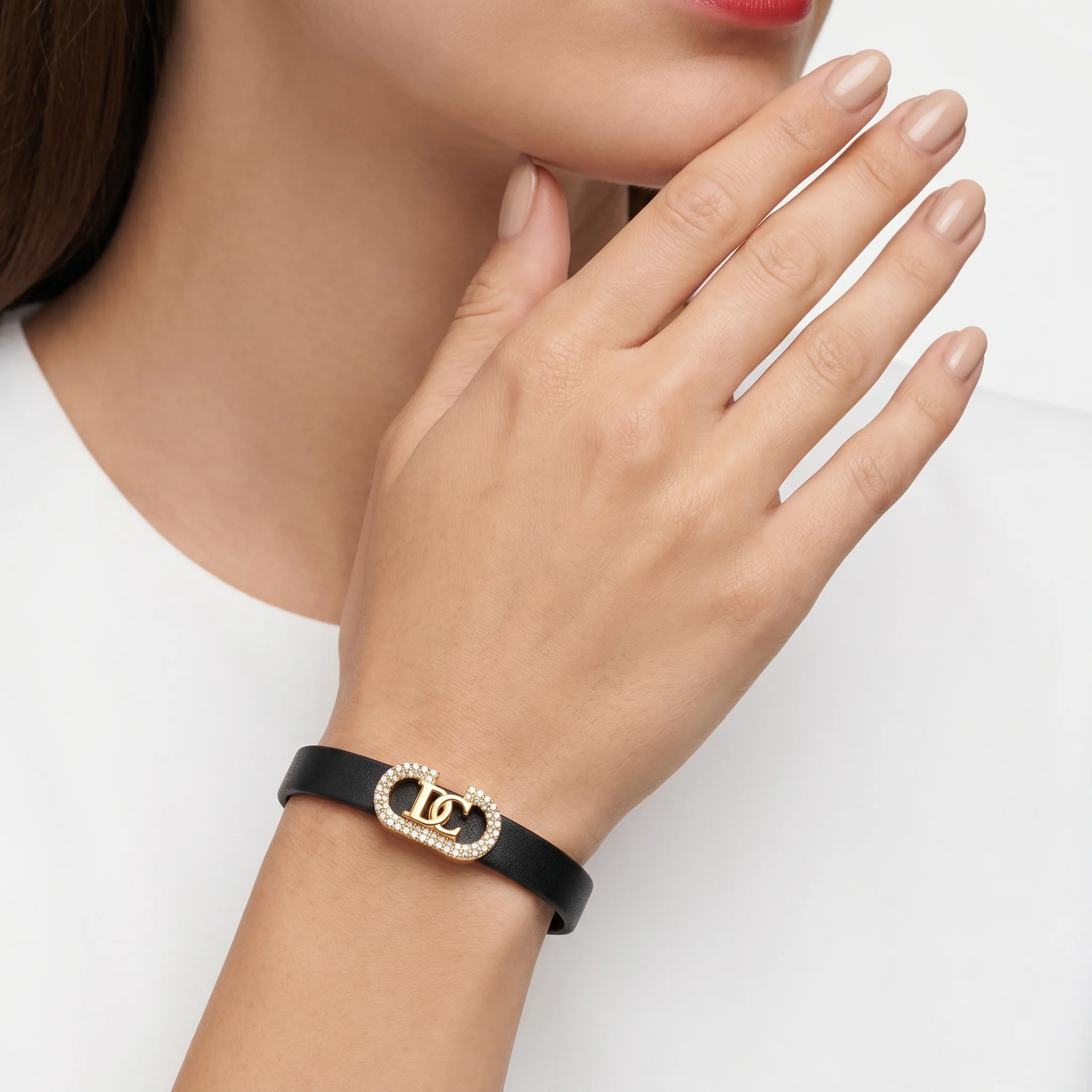 Women Voga Black Bracelet