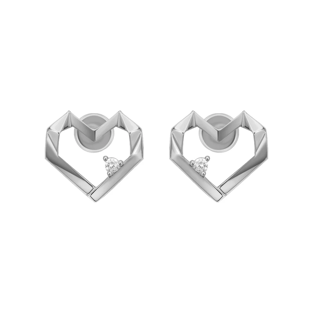 Women White Earring - Image 2