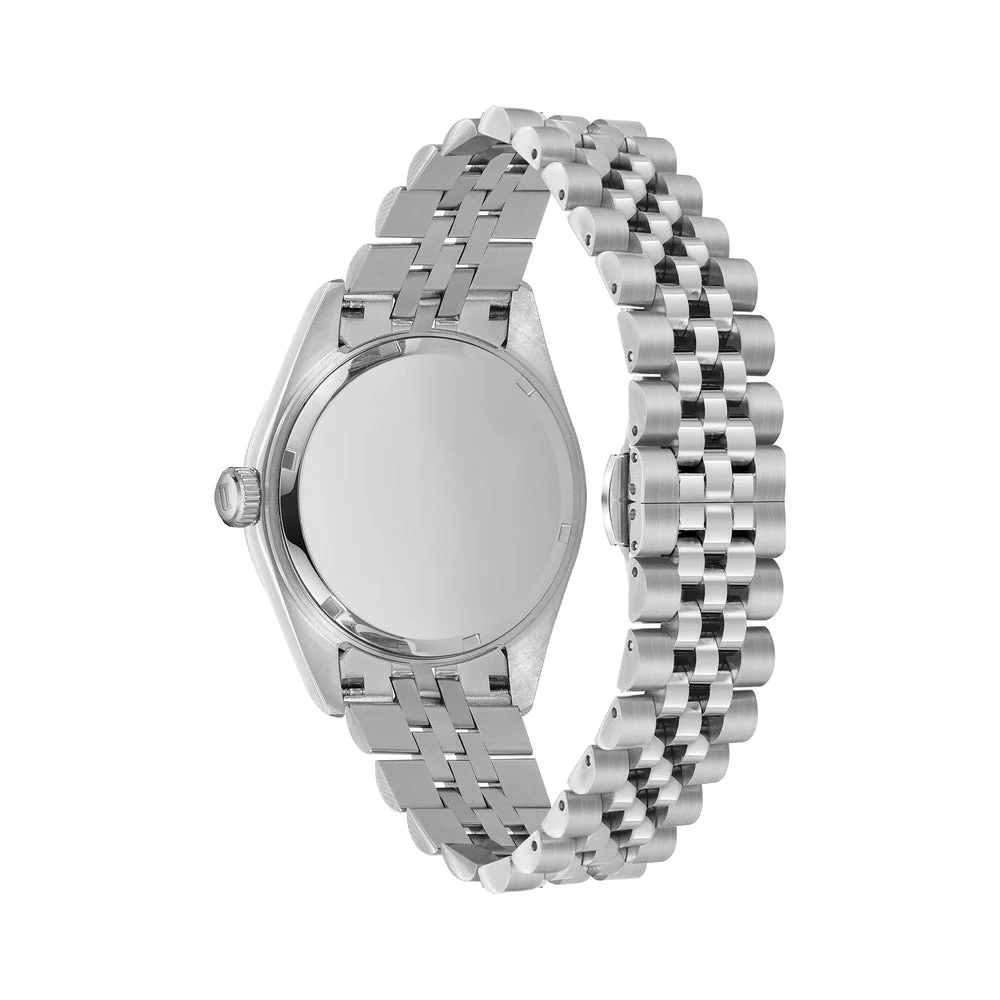 Women White Silver Watch - Image 3