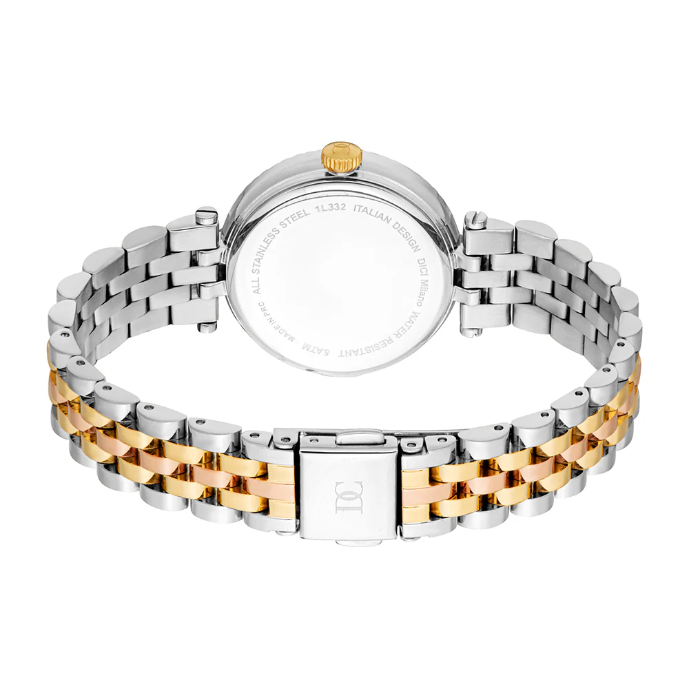 Women Zerlina Tri Tone Watch - Image 4